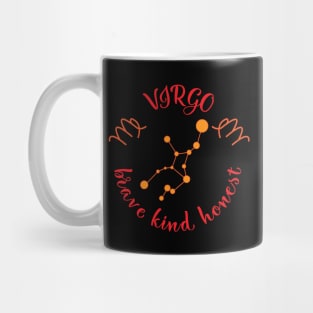 Virgo Brave Kind Honest Mug